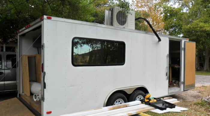 Custom Rotisserie Smoke Trail - Custom Smokers / 22'x8.5 ... Custom Rotisserie Smoke Trail - Custom Smokers / 22'x8.5 ...